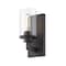 Z-Lite Savannah 1 Light Wall Sconce, Bronze & Clear 462-1S-BRZ - alternate 5